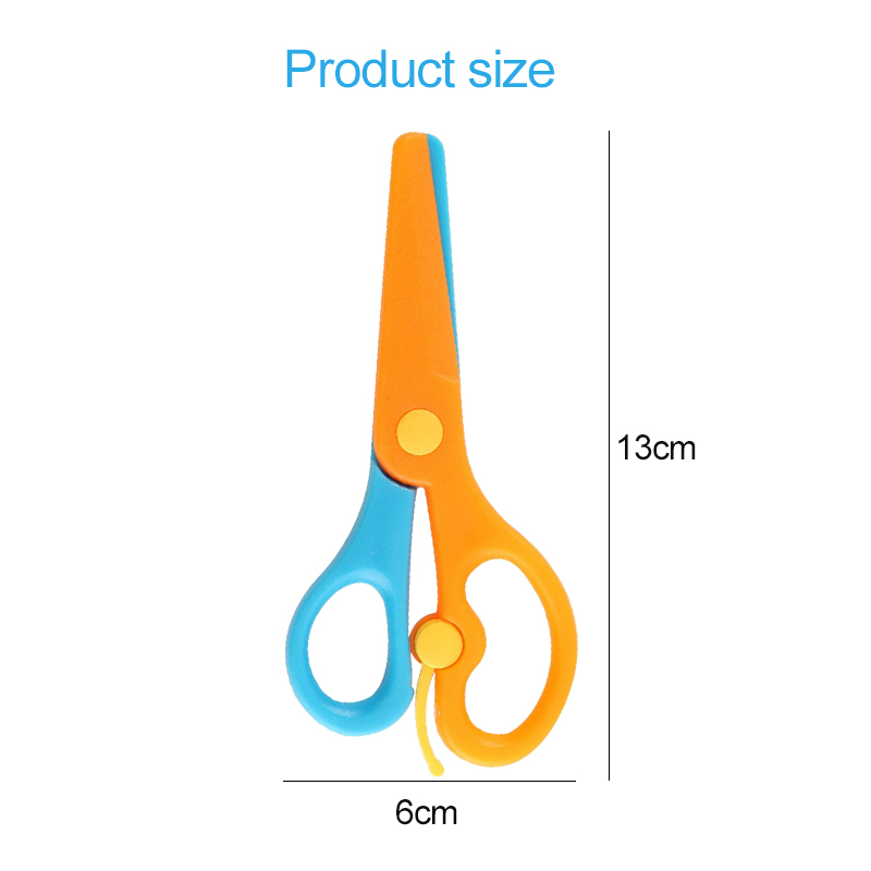 Plastic Scissors Double Color  - огляд і ціна Baby Food Scissors